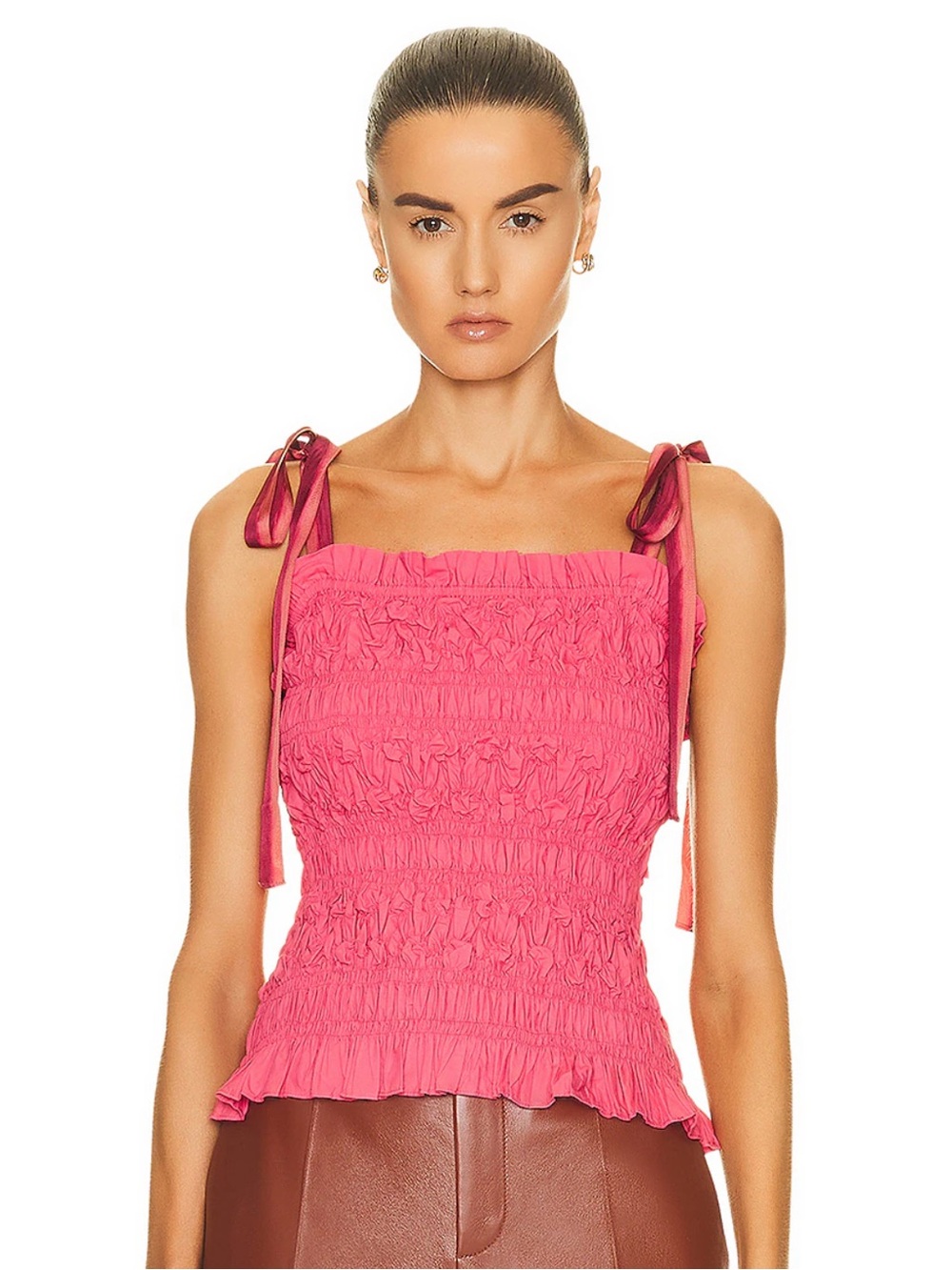 Ulla Johnson Handmade Ayan Top in Honeysuckle